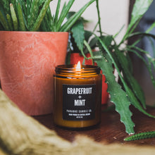 Load image into Gallery viewer, GRAPEFRUIT + MINT CANDLE