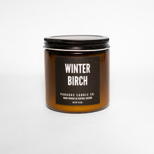 Load image into Gallery viewer, paradox candle co oregon winter birch soy candle