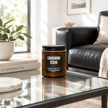 Load image into Gallery viewer, paradox candle co oregon cardamom cedar soy candle