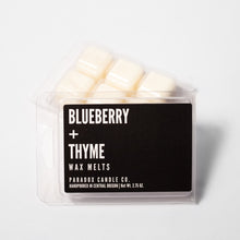 Load image into Gallery viewer, paradox candle co oregon blueberry thyme wax melts