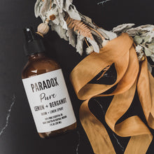 Load image into Gallery viewer, LEMON + BERGAMOT ROOM AND LINEN SPRAY