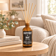 Load image into Gallery viewer, GRAPEFRUIT + MINT CANDLE